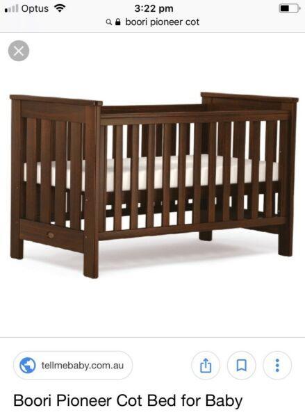 Boori English oak baby furniture