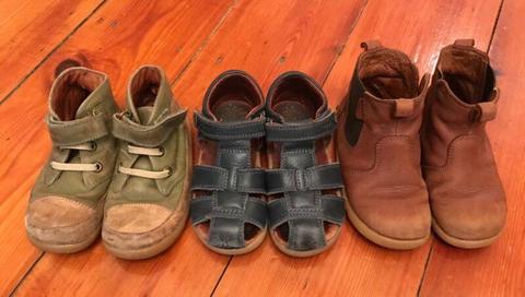 Bobux sandals and boots size 24