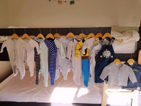Size 00 (3-6monts) boys clothing bundle