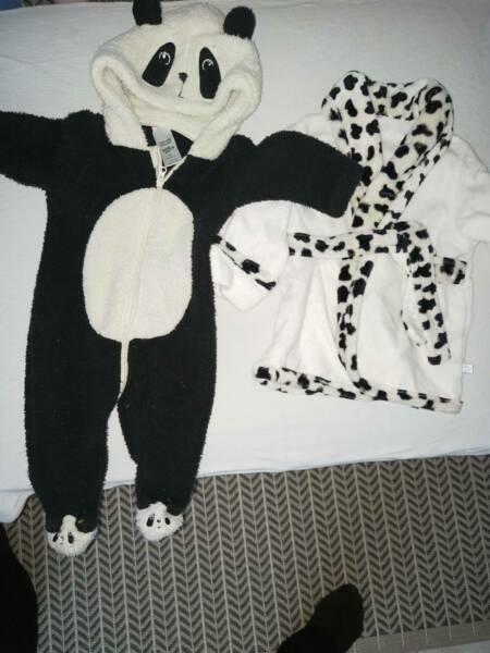 3-6 months baby clothes and pajama $5 each