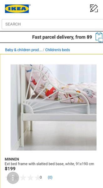 Okea 3 stage toddler bed