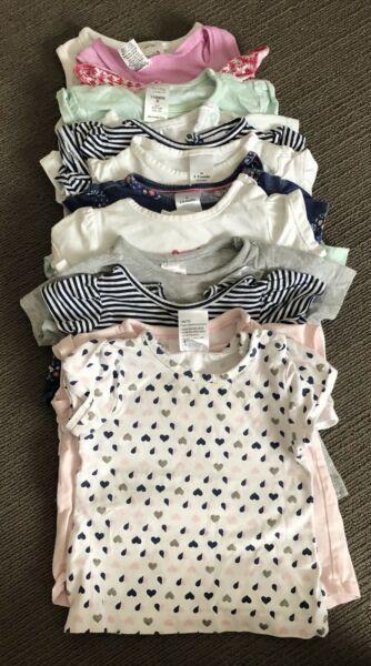 Size 00 Baby girls summer clothes bundle