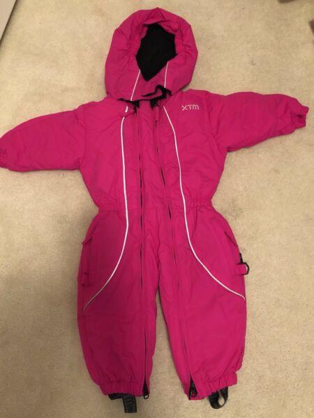 XTM Kids Pink Snow Suit never worn