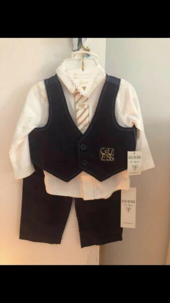 Guess baby boy formal suit