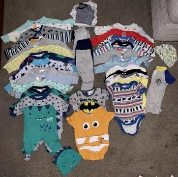 Baby Boys Clothing Bundle- 0000's