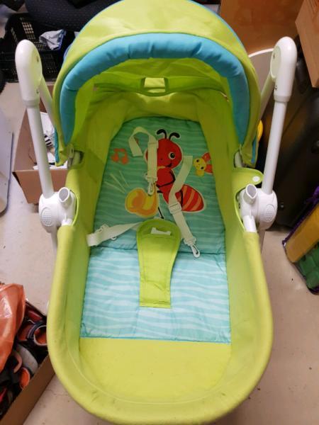 Baby cot (rarely used)