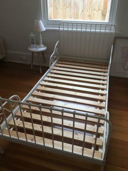 Ikea Extendable Bedframe with Slatted Base