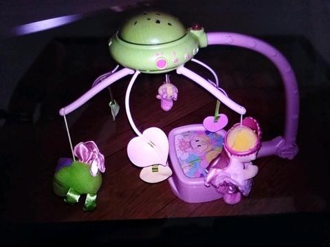 Fisher Price Butterfly Dreams Project Desk Lamp