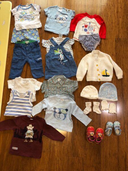Assorted baby kids clothing