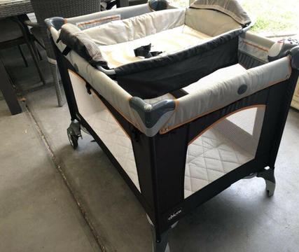 Chicco crib and changing table