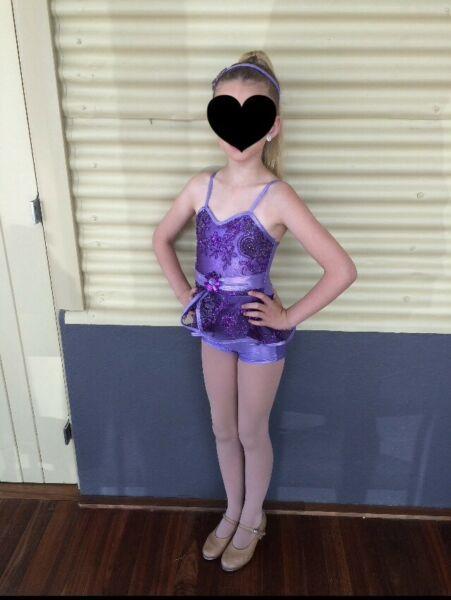 Curtain Call Tap or Jazz Dance Costume Size CSM