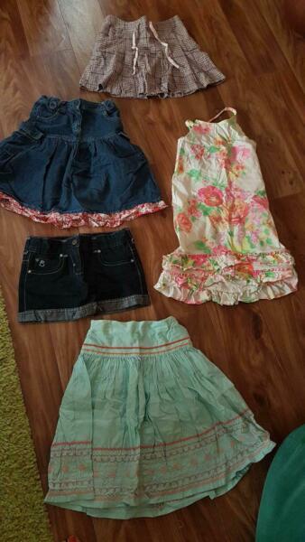Size 6 and 7 girls clothing