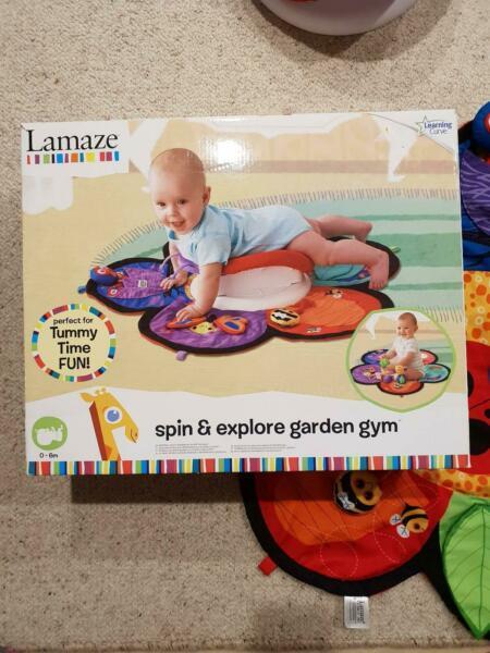 Lamaze Spin and explore garden gym
