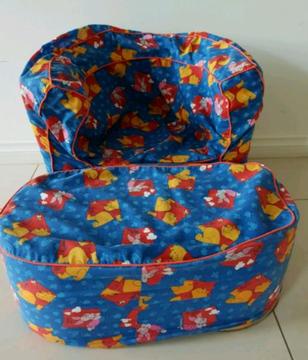 Pooh and Piglet Foam Chair and Foot Rest
