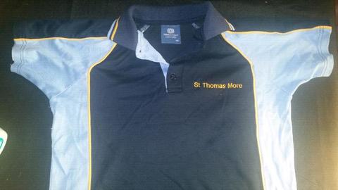 St Thomas More School PE Polo size 10