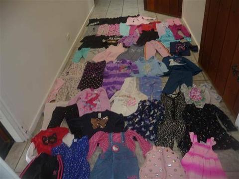 50 pieces of size 3 girls clothes