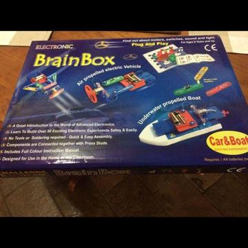 Electronic brain box, plug and play set