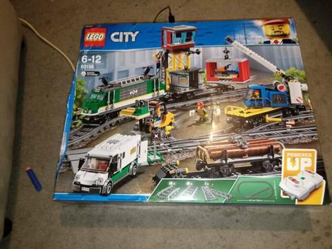 Lego City Train and Cargo Train 60197-60198