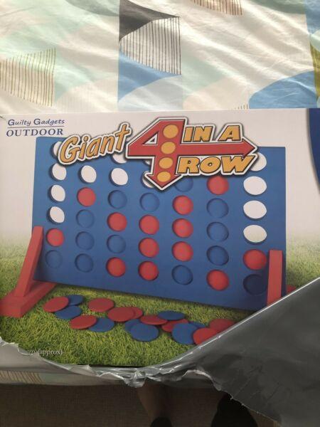 Giant foam connect 4