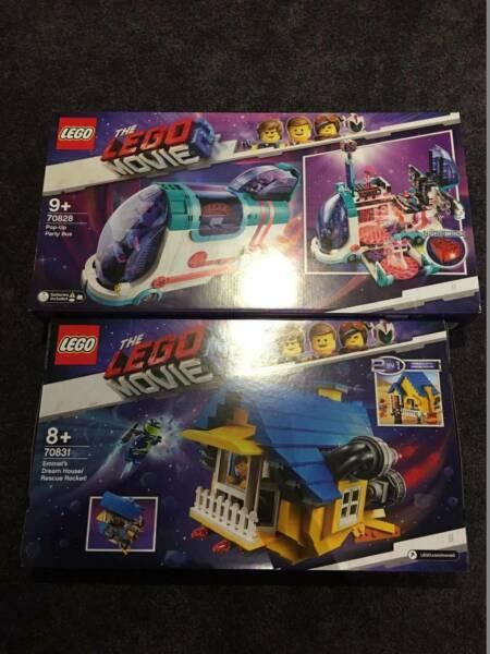 Various Lego movie 2 sets brand new sealed start from $12
