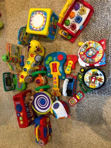 BATTERY OPERATED TODDLER TOYS X 17
