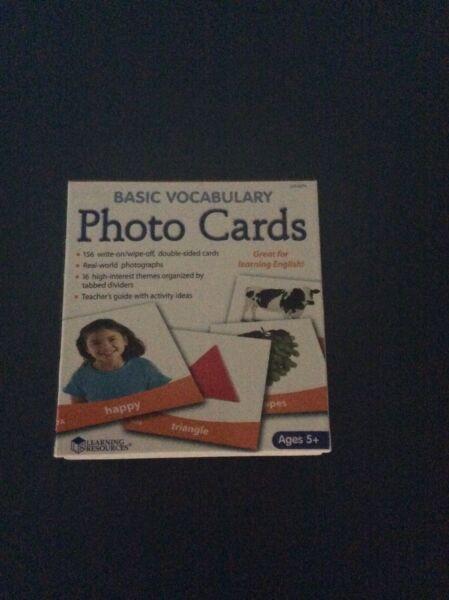 Basic vocabulary photos Ideal for speech therapy or the young