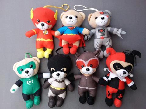 Super hero teddy bears