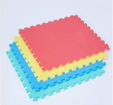 Textured 4-Piece Floor Mat Set (for kids foam protected)- L Size