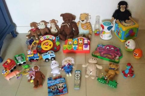 Huge bundle of toys in excellent condition, over $150 new