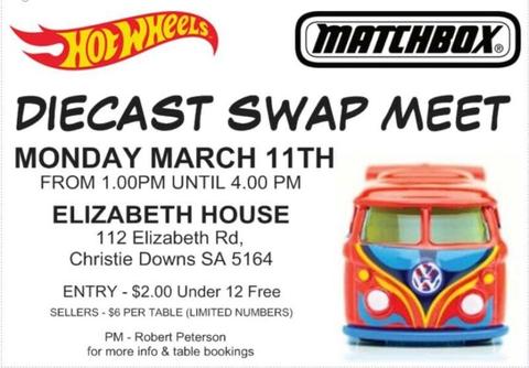 Hot Wheels Matchbox Swap Meet
