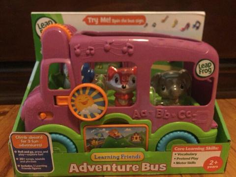 NEW Leap Frog Adventure Bus 19260