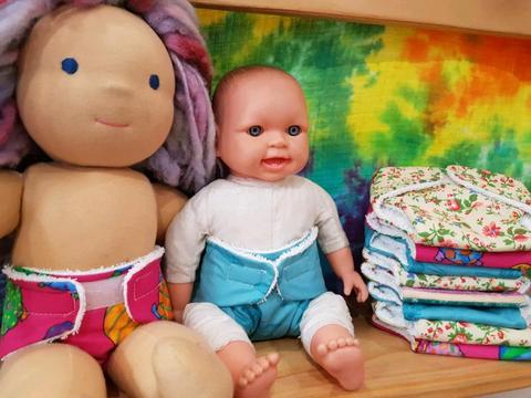 Baby Doll Cloth Nappies