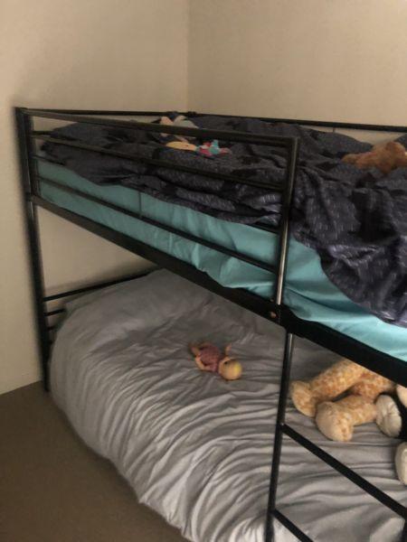 Kids as new bunk beds and 2x mattress