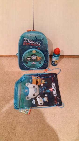 Octonauts school bag bundle