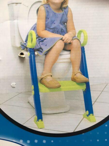Bambino toilet trainer seat / step