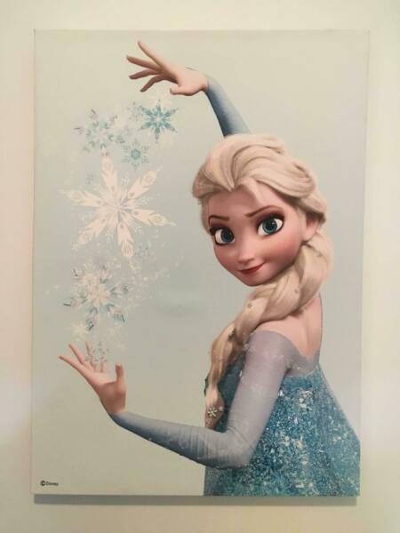 Large Frozen Canvas Wall Hangings
