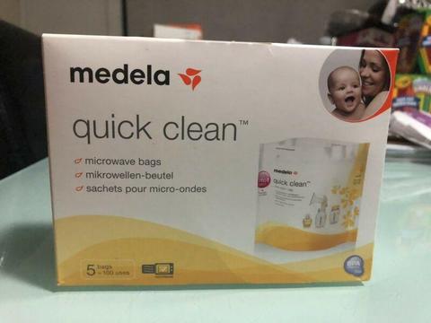 Medela quick clean sterialising microwave bags 5pk