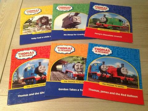 Pre-loved, 6 x Thomas & Friends Paper Book Set (Great Buy)