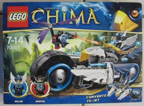 Lego - Chima - 70007 - Eglor's Twin Bike - used complete set