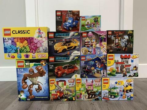 Various new retired LEGO sets forsale