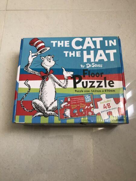 The Cat in the Hat Floor Puzzle