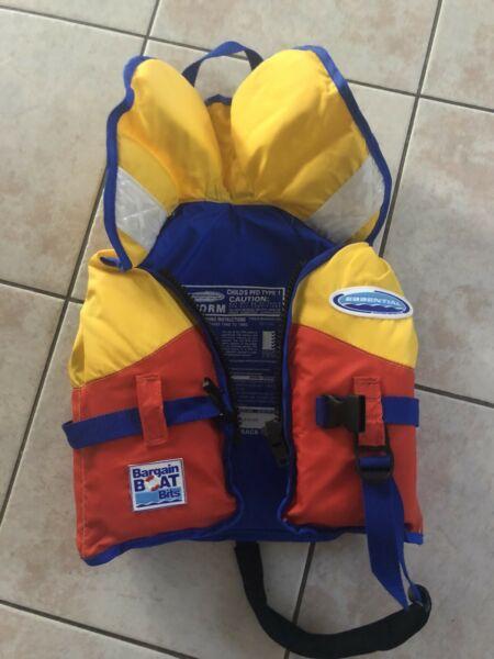 Childs life jacket