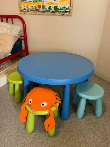 Ikea kids table and chairs
