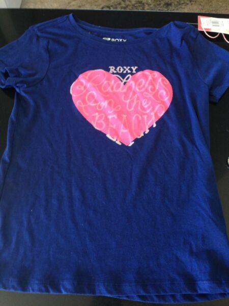 Girls Roxy T Shirt - Brand New with tags