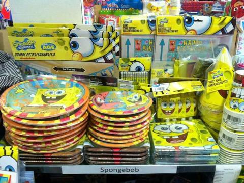 Spongebob Squarepants Party Supplies