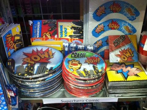 Superhero Comic Party Supplies
