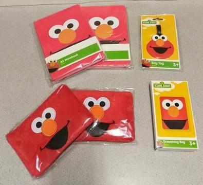 ELMO SESAME STREET - BRAND NEW ITEMS