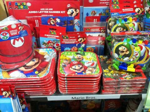 Super Mario Bros. Party Supplies