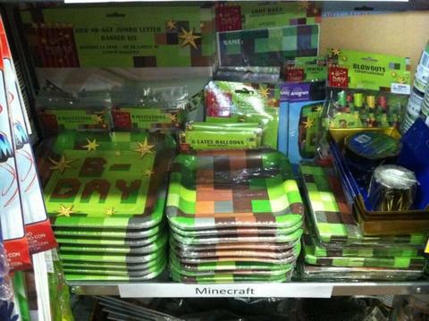 Minecraft Party Supplies