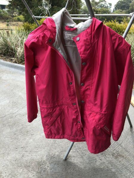 Kathmandu kids size 8 rain coat jacket